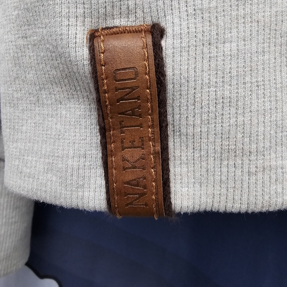 Naketano double cowl hoodie, size L - Picture 4 of 5